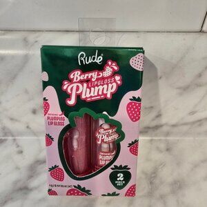 Rude Berry Plump Lip Gloss Set  Pink